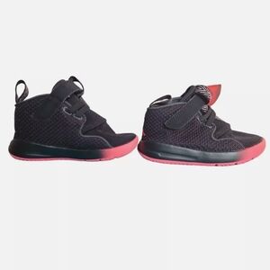 Kids Black and Red Sneakers